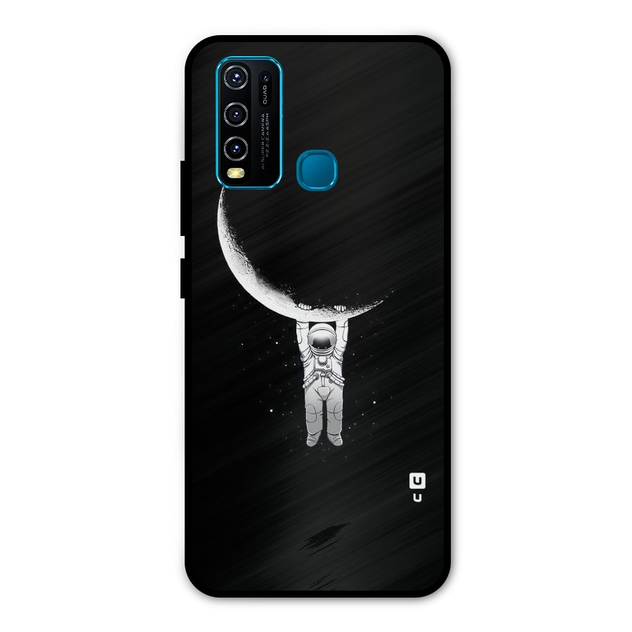 Hanging Astronaut Metal Back Case for Vivo Y50
