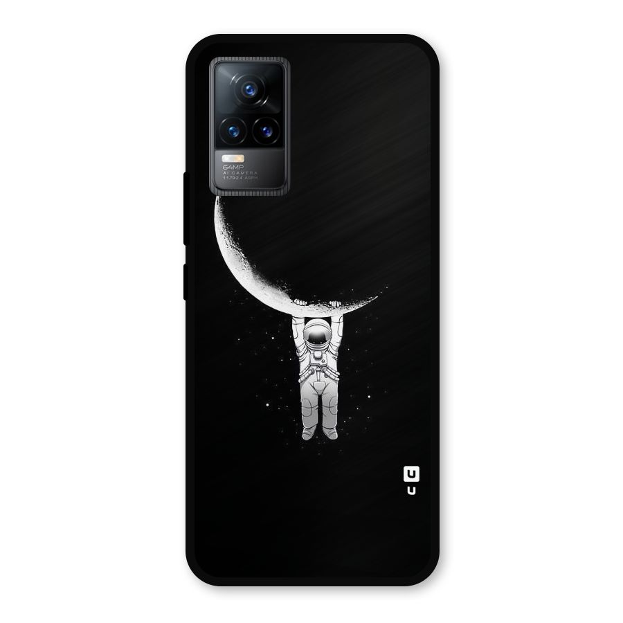 Hanging Astronaut Metal Back Case for Vivo Y73
