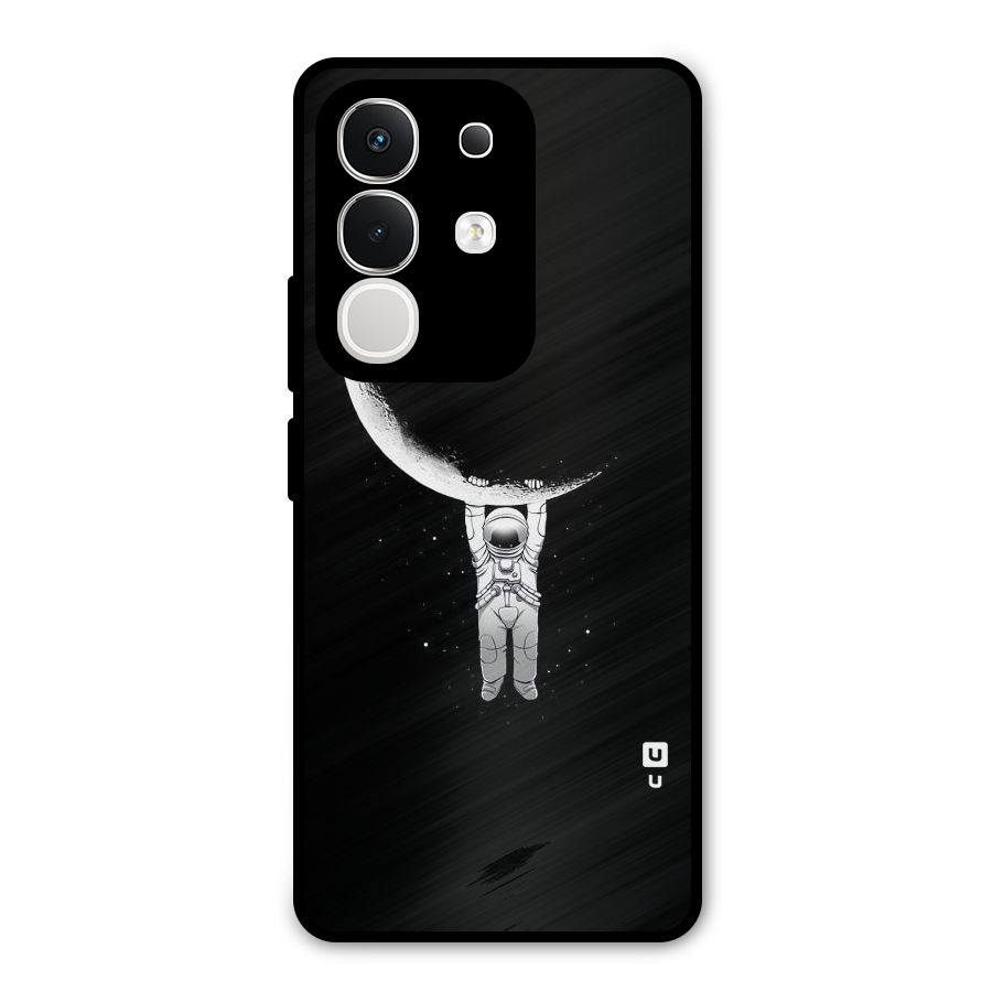 Hanging Astronaut Metal Back Case for iQOO Z10x