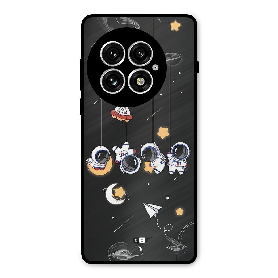 Hanging Astronauts Metal Back Case for OnePlus 13