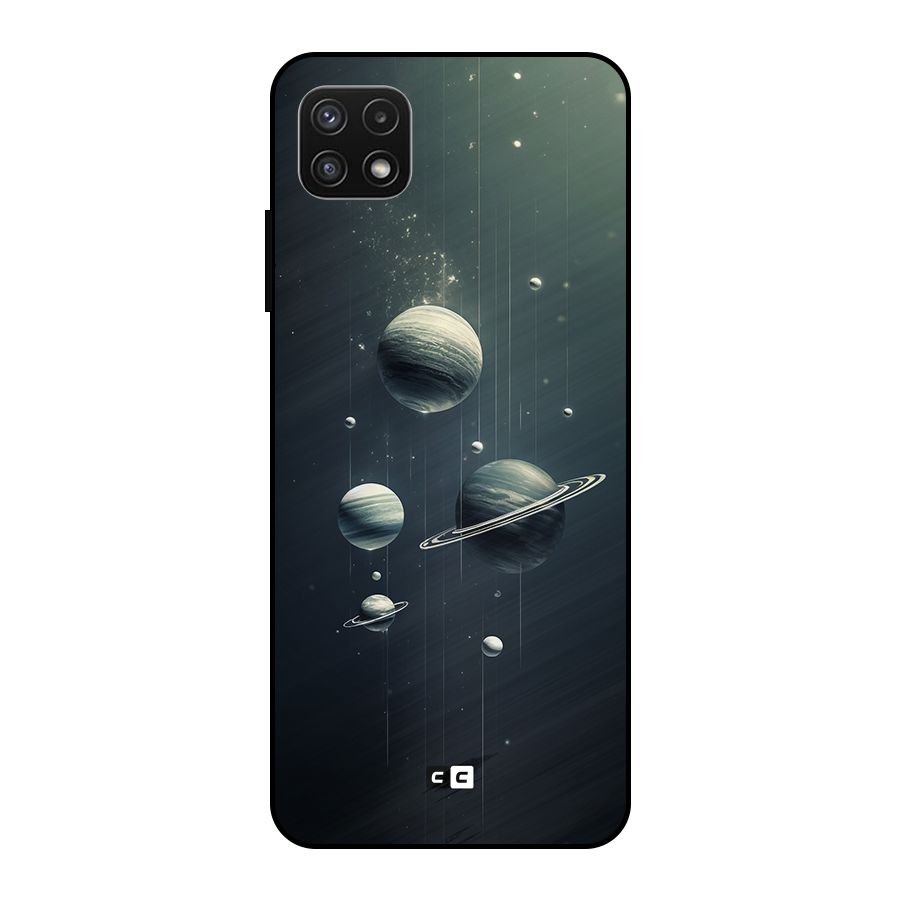 Hanging Planets Metal Back Case for Galaxy A22 5G