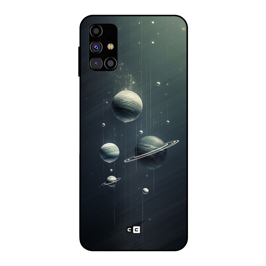 Hanging Planets Metal Back Case for Galaxy M31s