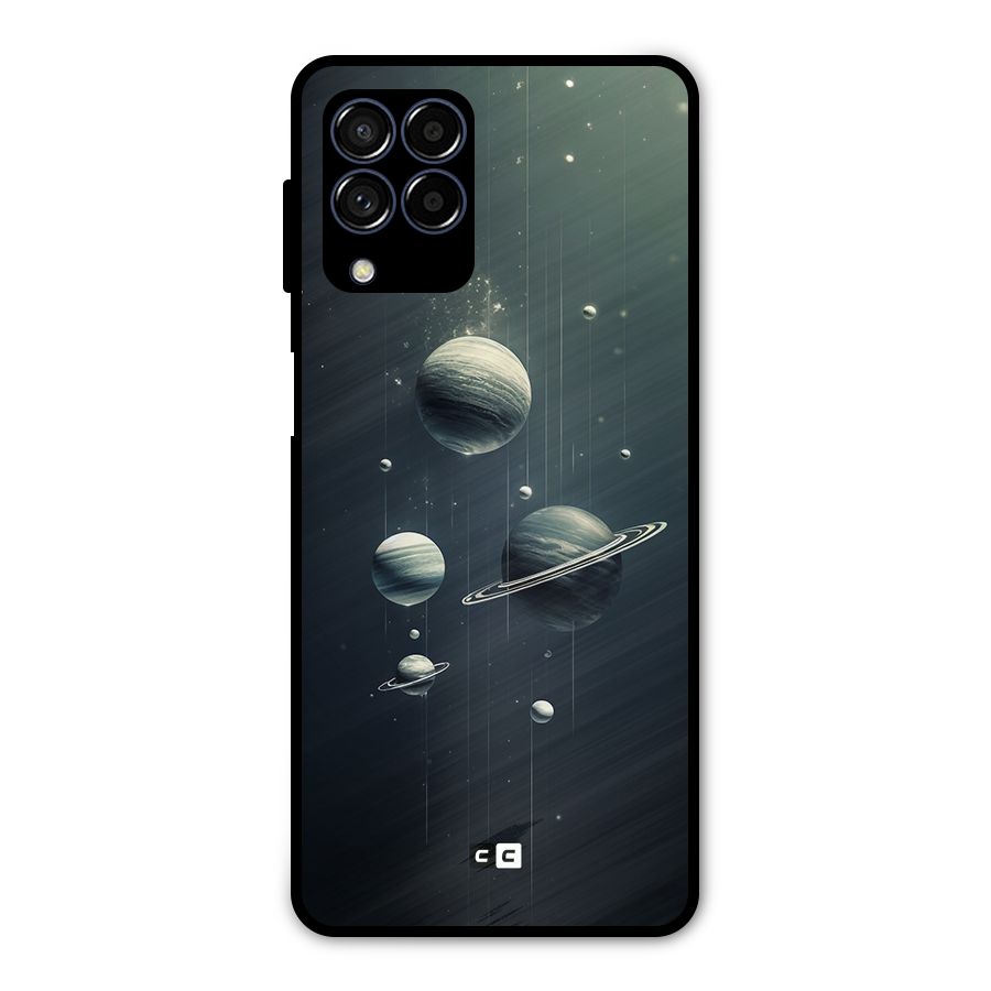 Hanging Planets Metal Back Case for Galaxy M53 5G