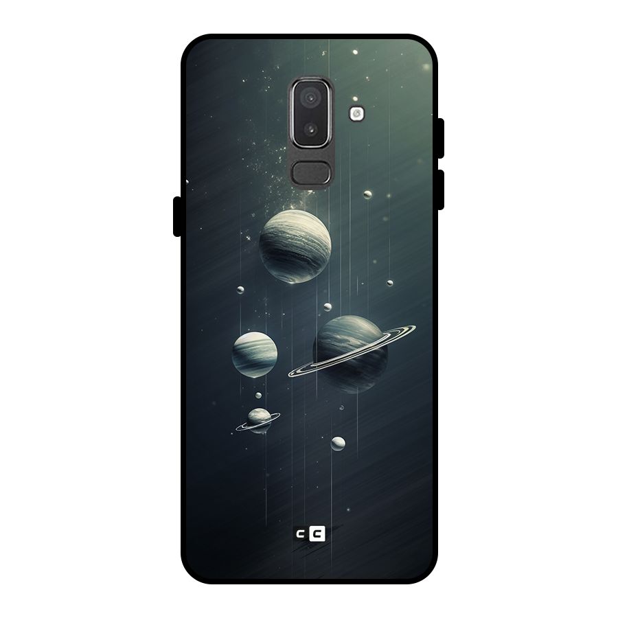 Hanging Planets Metal Back Case for Galaxy On8 (2018)