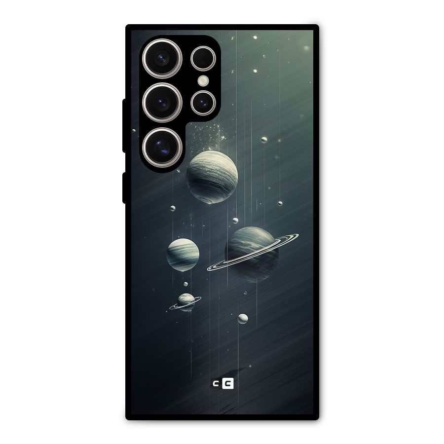 Hanging Planets Metal Back Case for Galaxy S24 Ultra