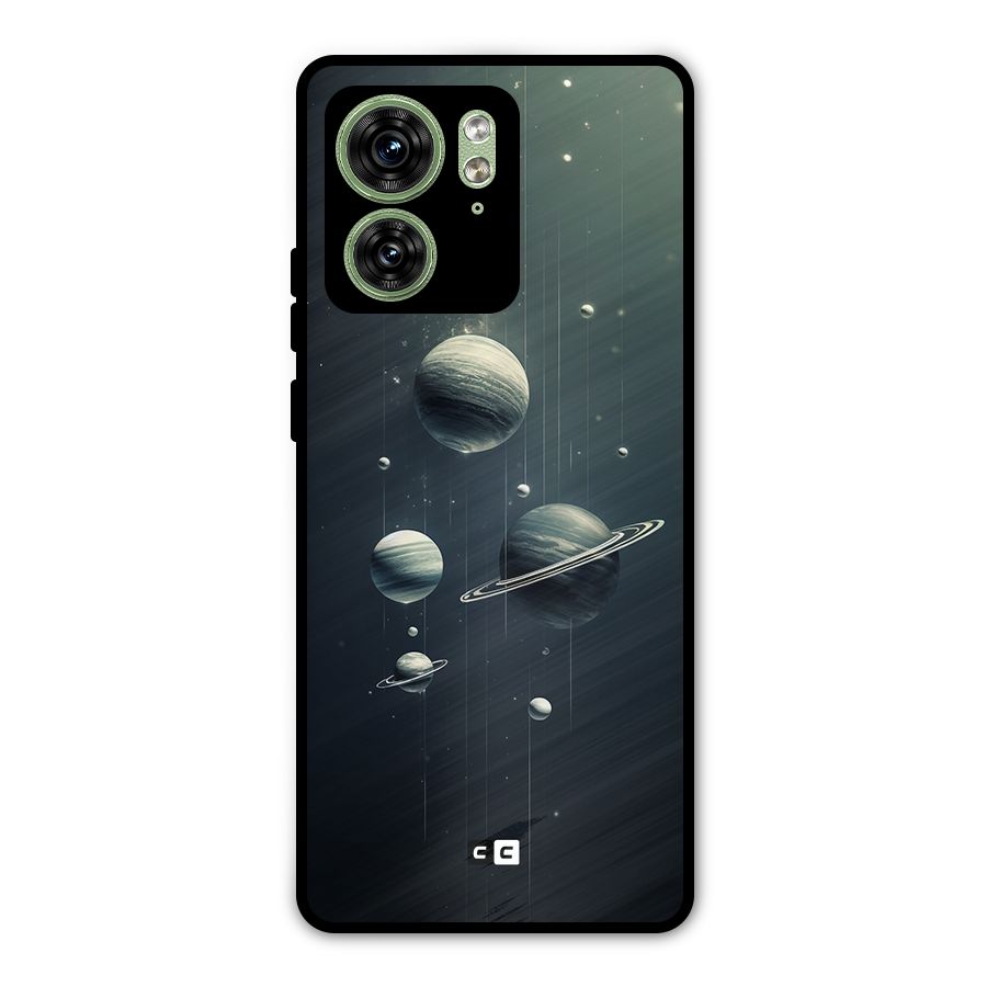 Hanging Planets Metal Back Case for Motorola Edge 40 5G