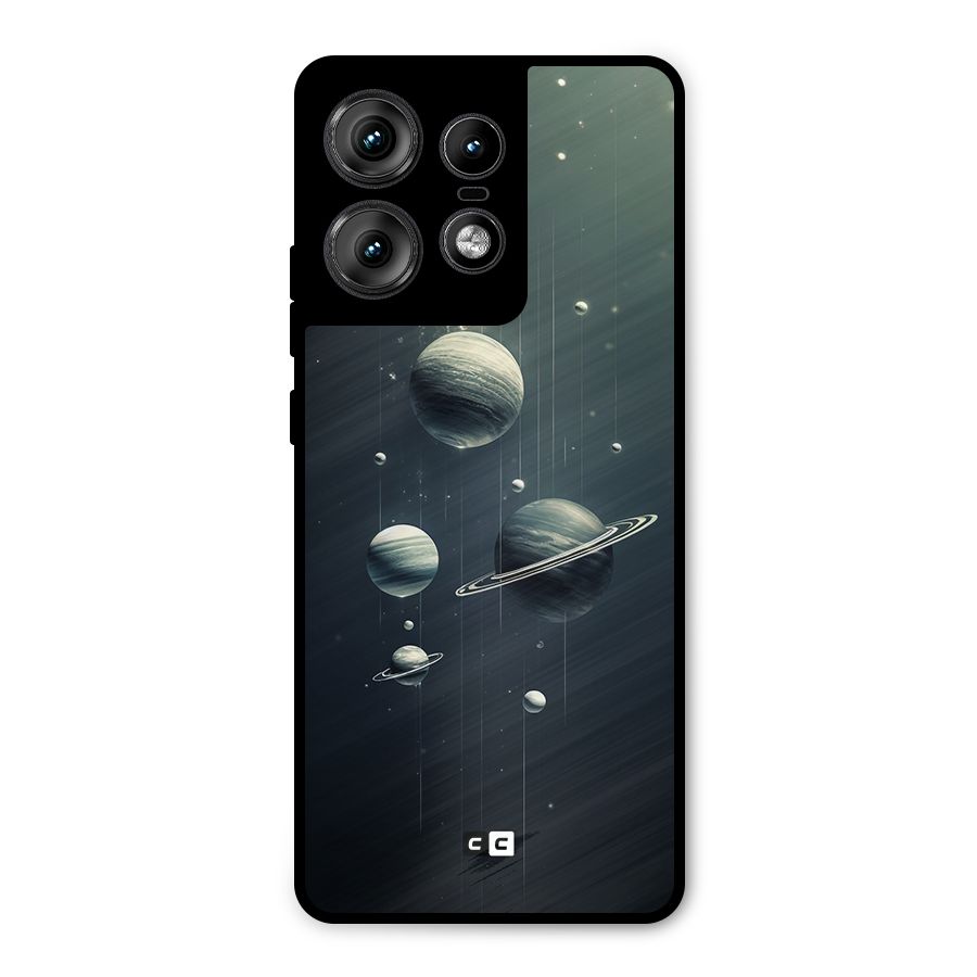 Hanging Planets Metal Back Case for Motorola Edge 50 Pro