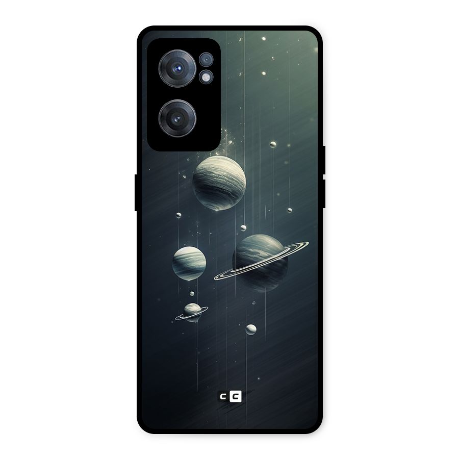 Hanging Planets Metal Back Case for OnePlus Nord CE 2 5G