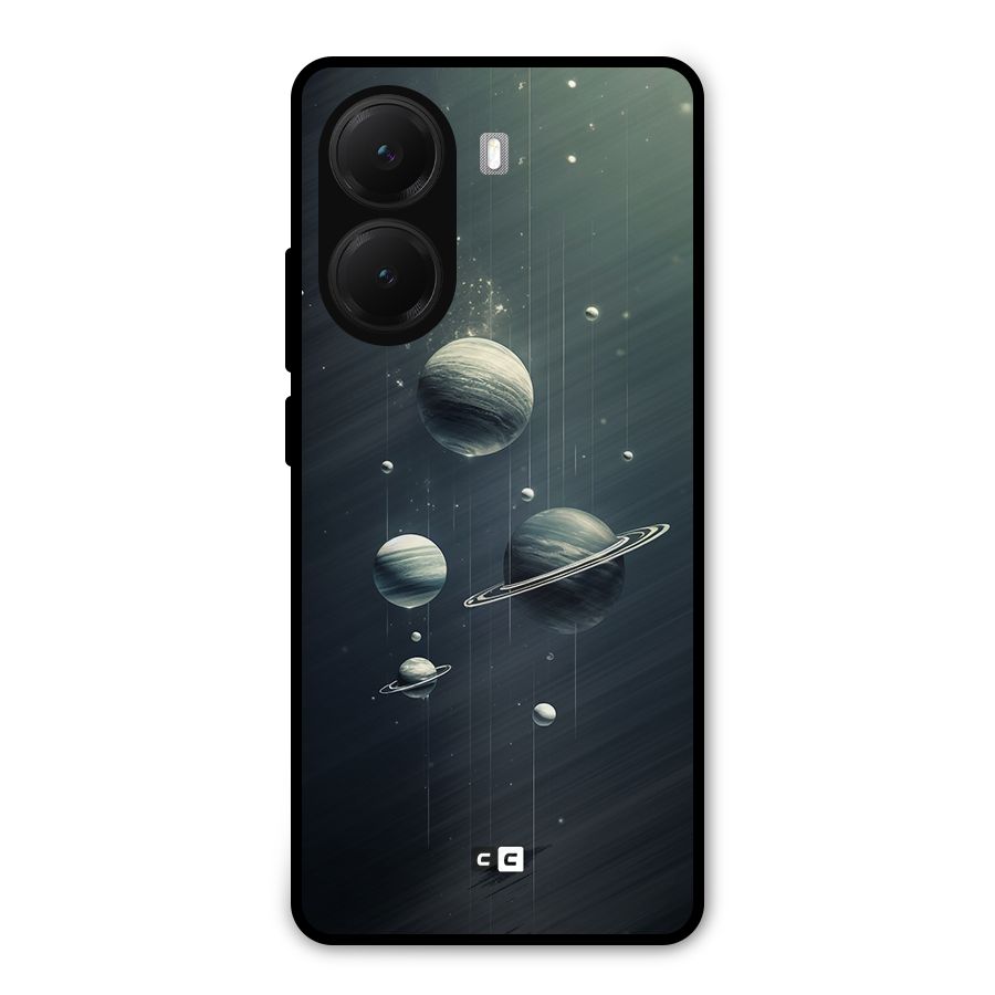 Hanging Planets Metal Back Case for Poco X7 Pro