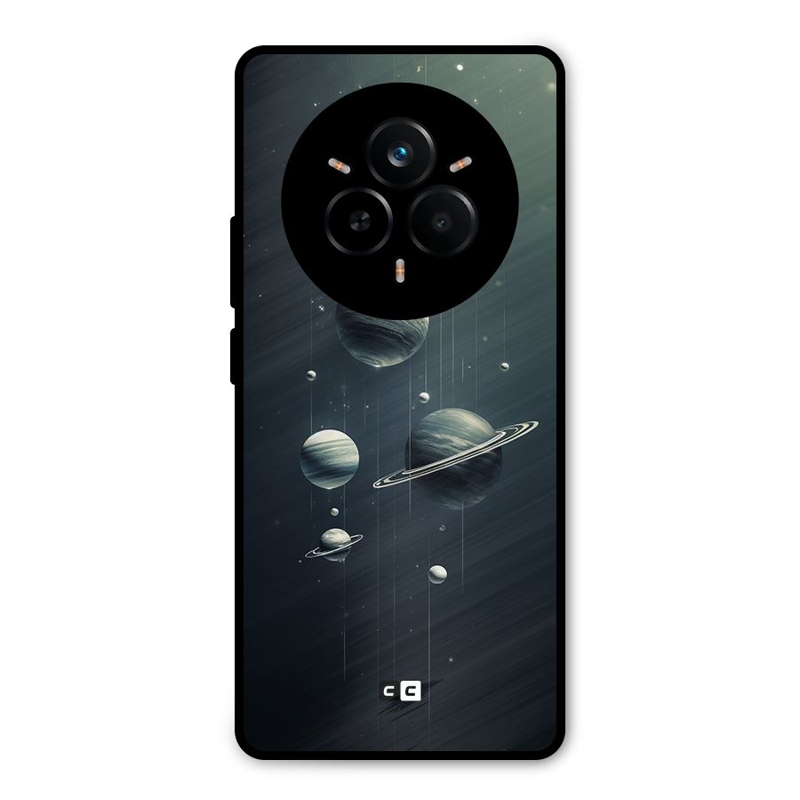 Hanging Planets Metal Back Case for Realme 14 Pro Plus