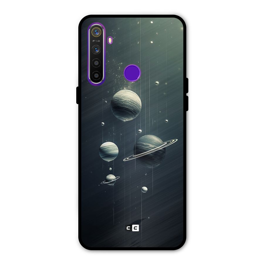 Hanging Planets Metal Back Case for Realme 5i