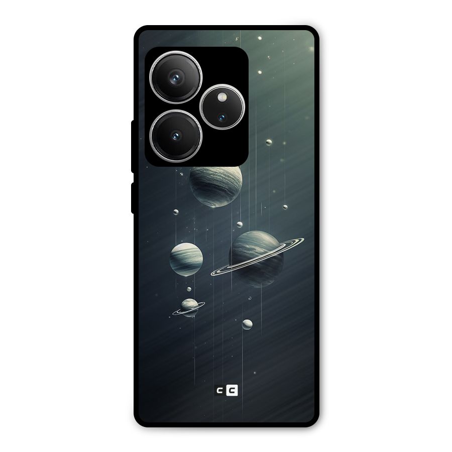 Hanging Planets Metal Back Case for Realme GT 6