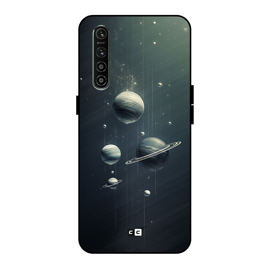 Hanging Planets Metal Back Case for Realme XT
