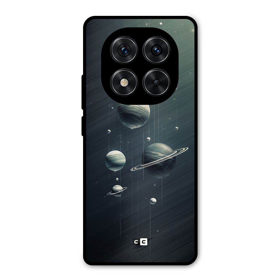 Hanging Planets Metal Back Case for Redmi Note 14 Pro 5G