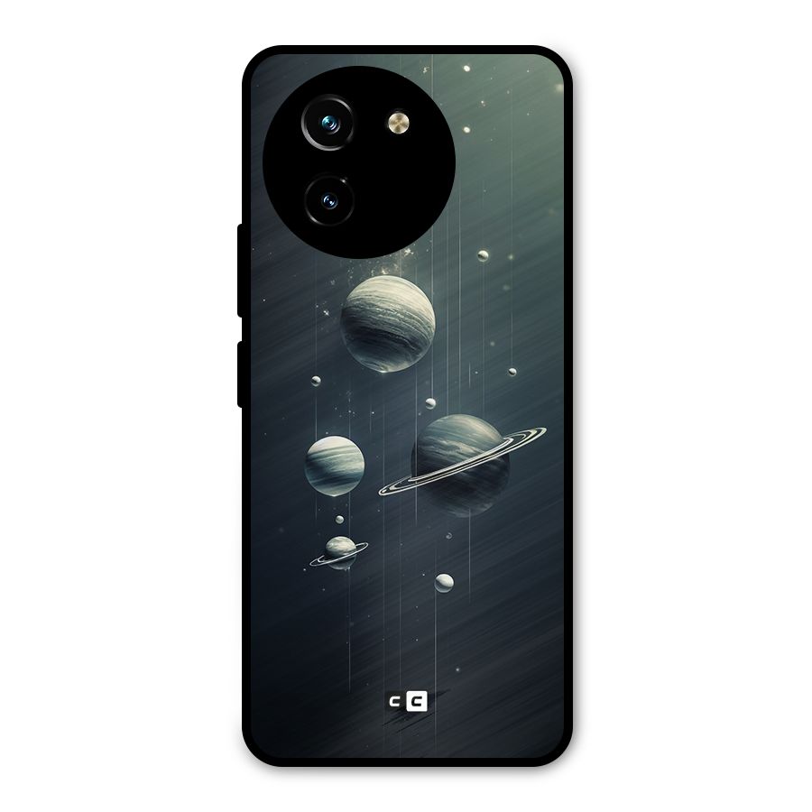 Hanging Planets Metal Back Case for Vivo T3x