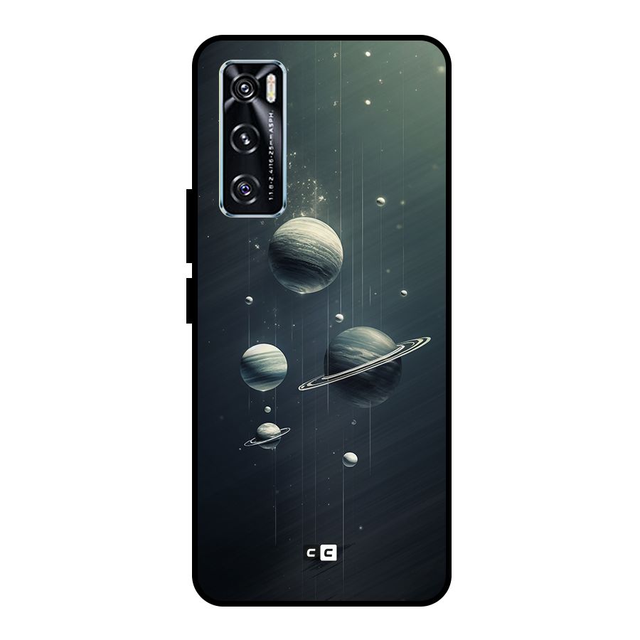 Hanging Planets Metal Back Case for Vivo V20 SE