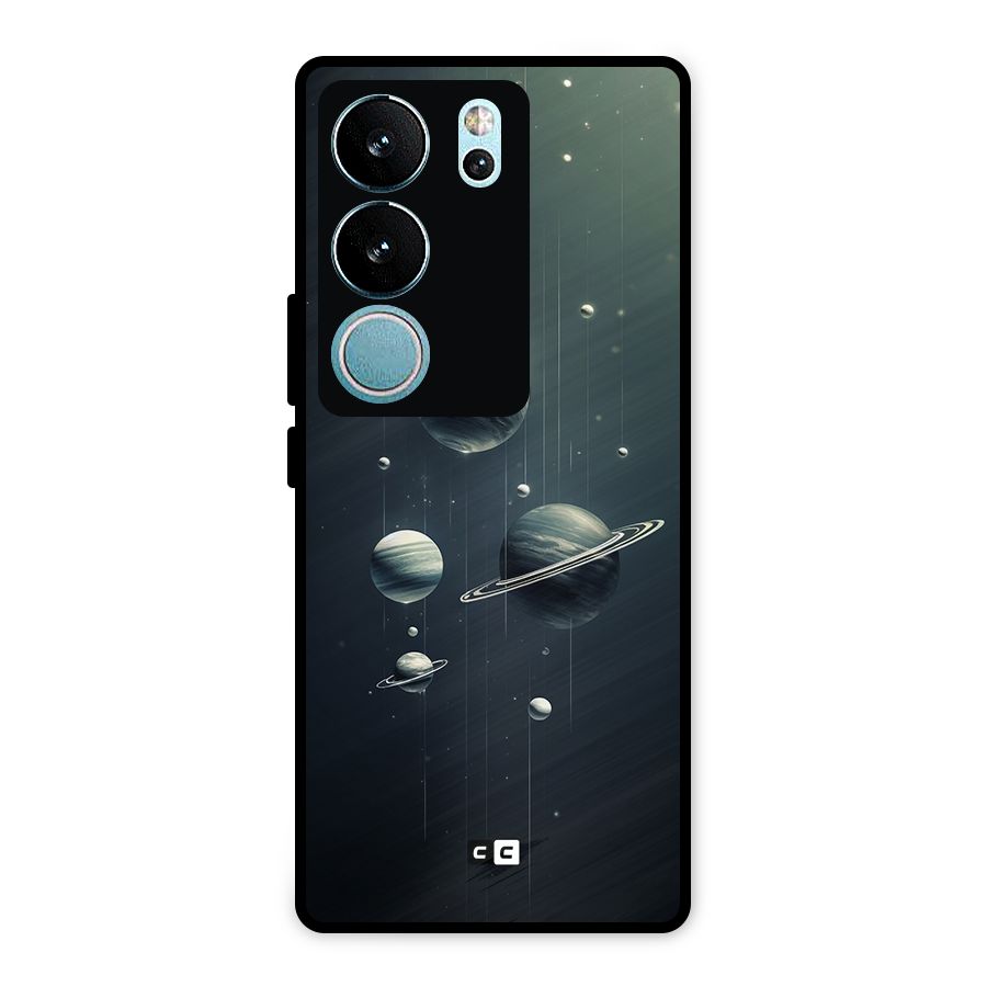 Hanging Planets Metal Back Case for Vivo V29