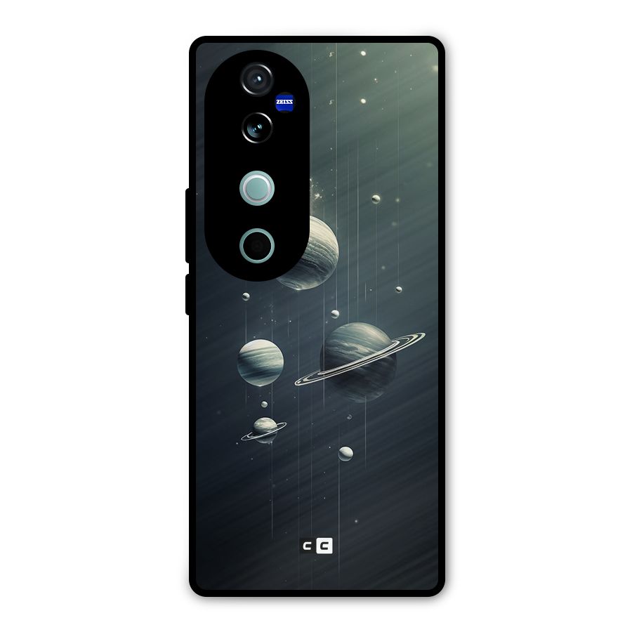 Hanging Planets Metal Back Case for Vivo V40