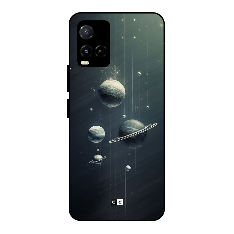 Hanging Planets Metal Back Case for Vivo Y21T