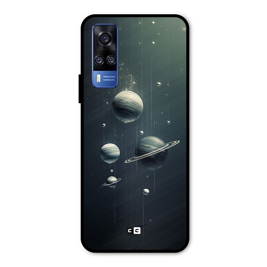 Hanging Planets Metal Back Case for Vivo Y31