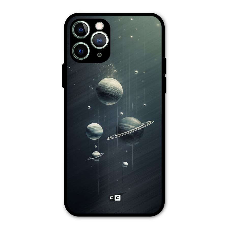 Hanging Planets Metal Back Case for iPhone 11 Pro Max