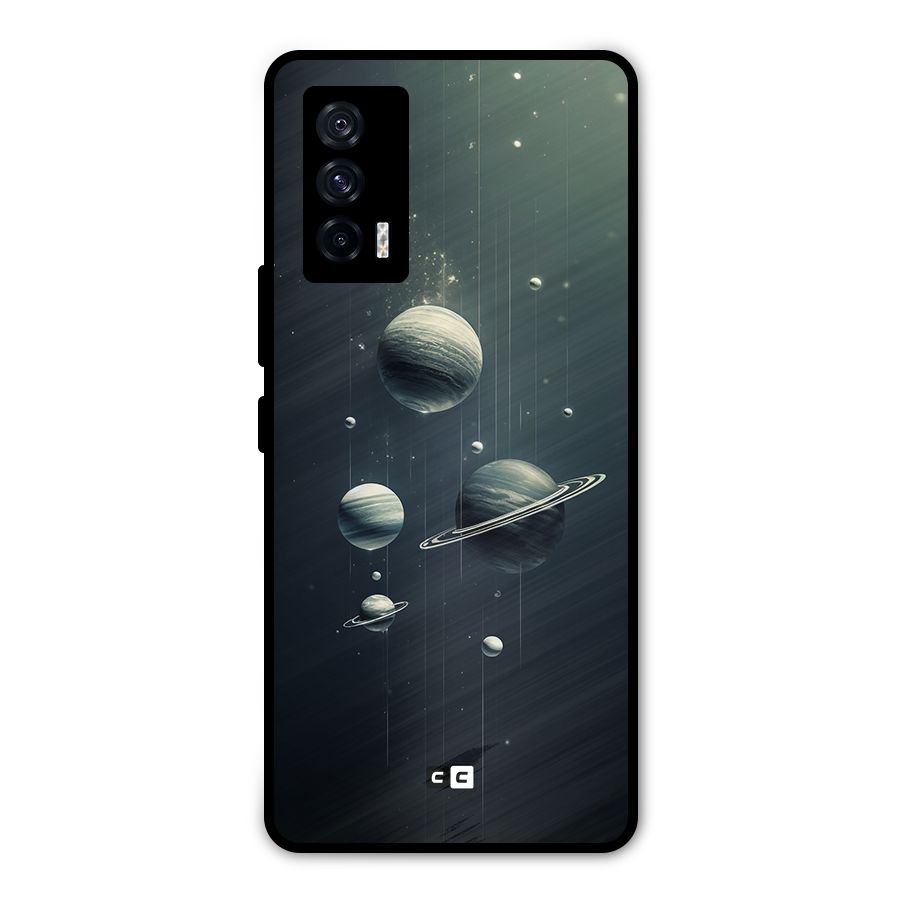 Hanging Planets Metal Back Case for iQOO 7 5G