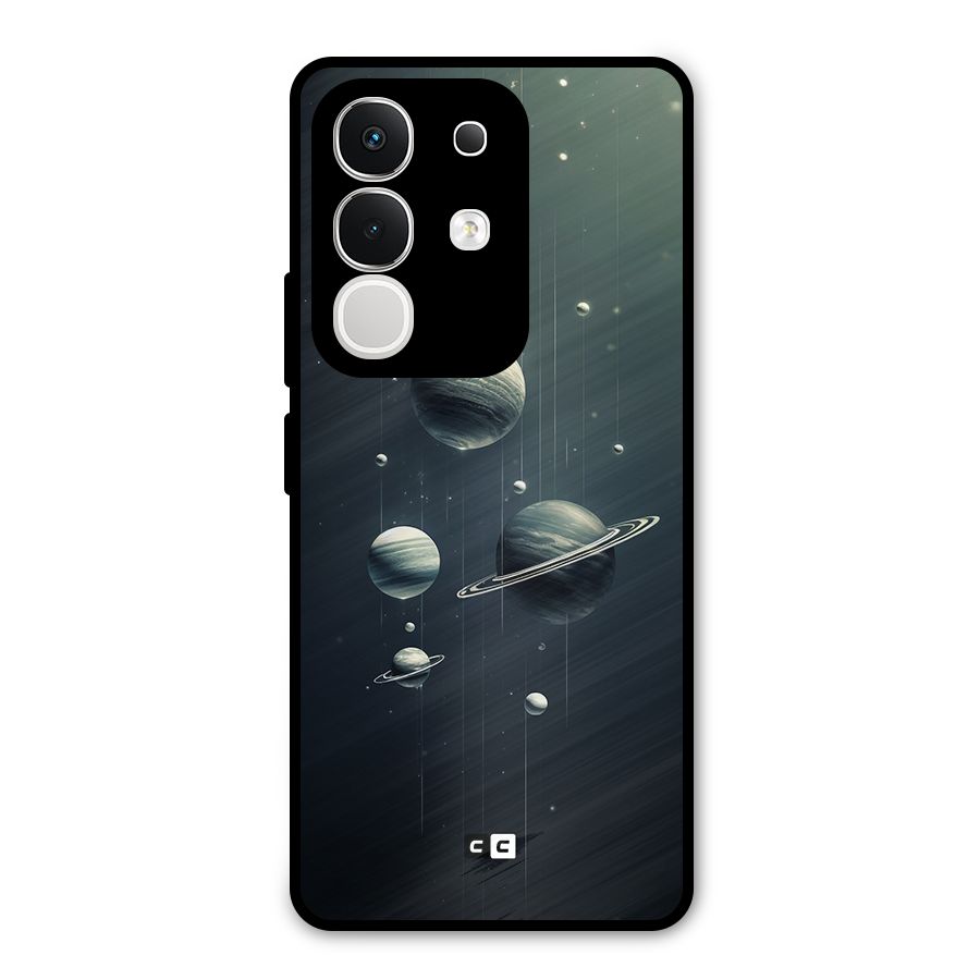 Hanging Planets Metal Back Case for iQOO Z10x