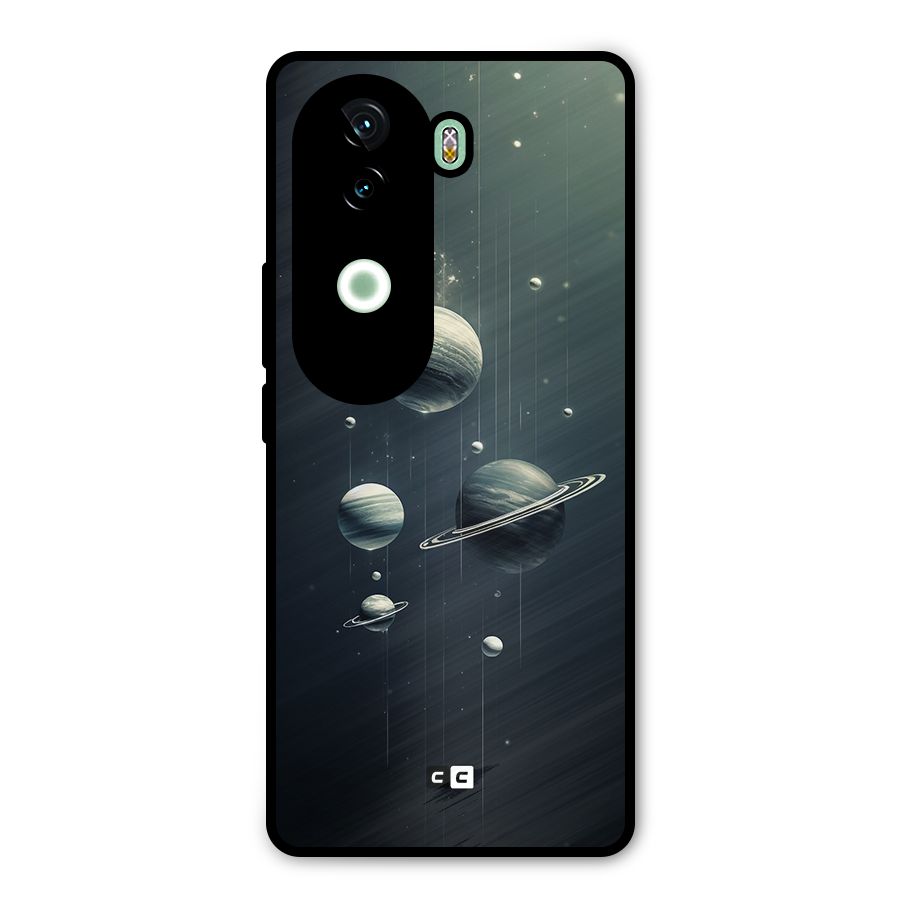 Hanging Planets Metal Back Case for iQOO Z9s
