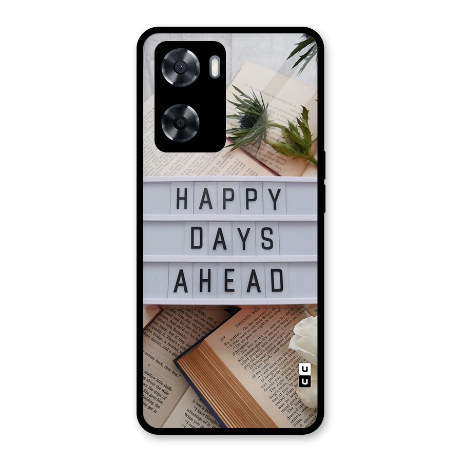 Happy Days Ahead Glass Back Case for OnePlus Nord N20 SE
