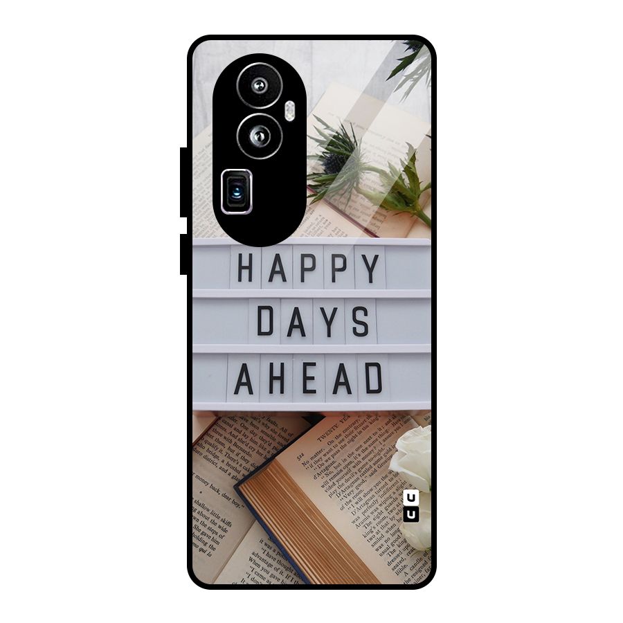 Happy Days Ahead Glass Back Case for Oppo Reno10 Pro Plus