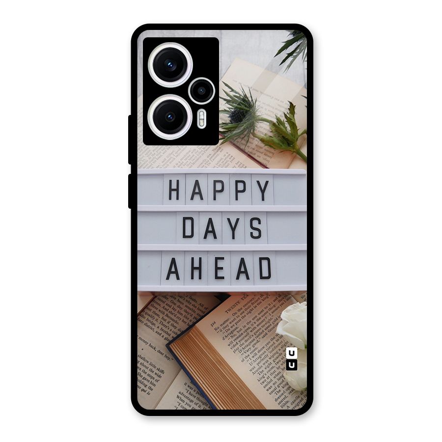 Happy Days Ahead Glass Back Case for Poco F5