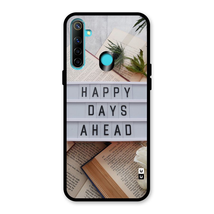 Happy Days Ahead Glass Back Case for Realme Narzo 10
