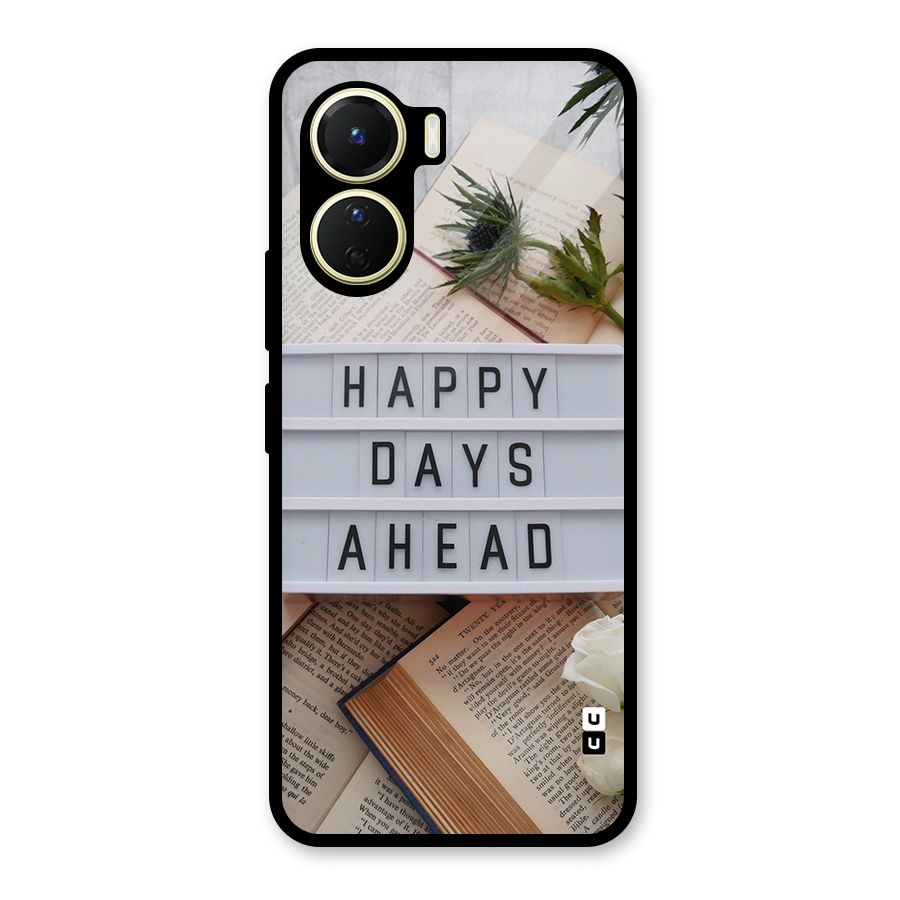Happy Days Ahead Glass Back Case for Vivo Y56