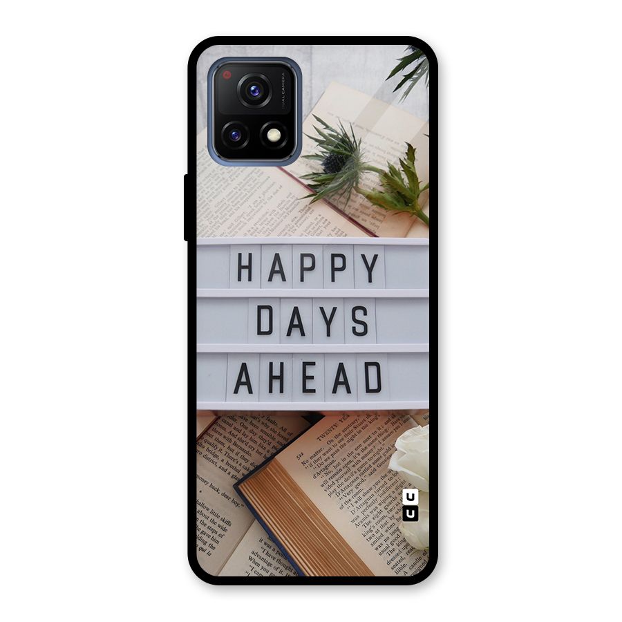 Happy Days Ahead Glass Back Case for Vivo Y72 5G