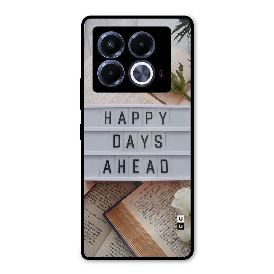 Happy Days Ahead Metal Back Case for Infinix Note 40 5G