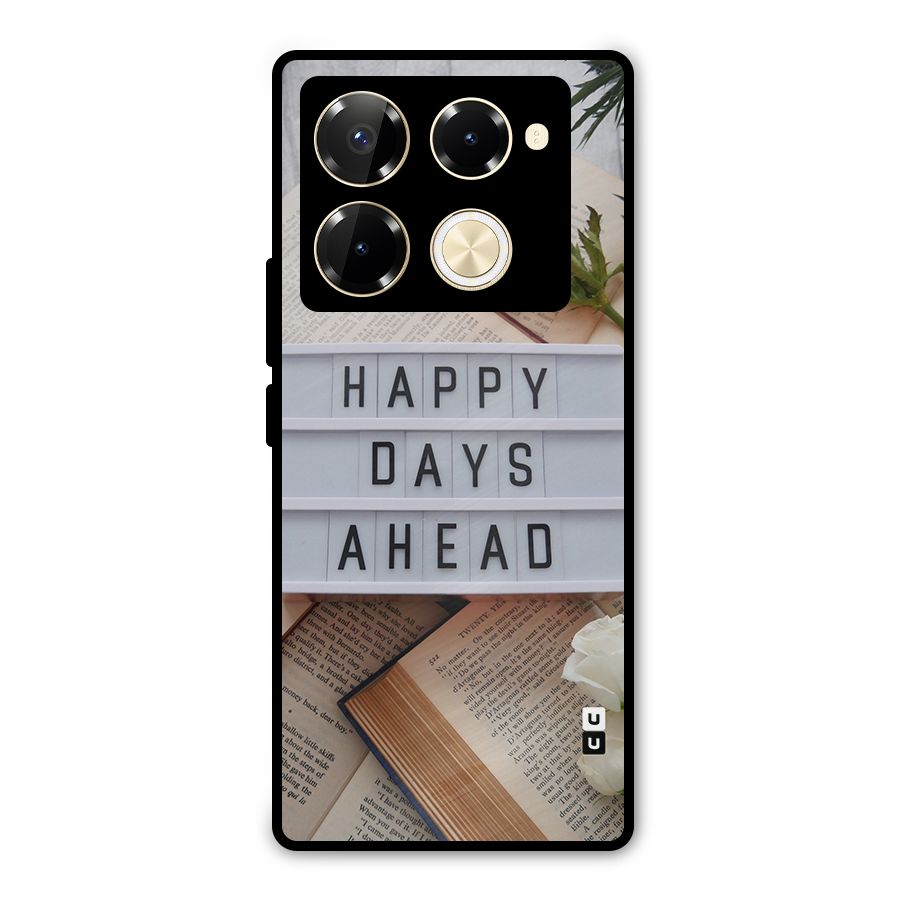 Happy Days Ahead Metal Back Case for Infinix Note 40 Pro Plus