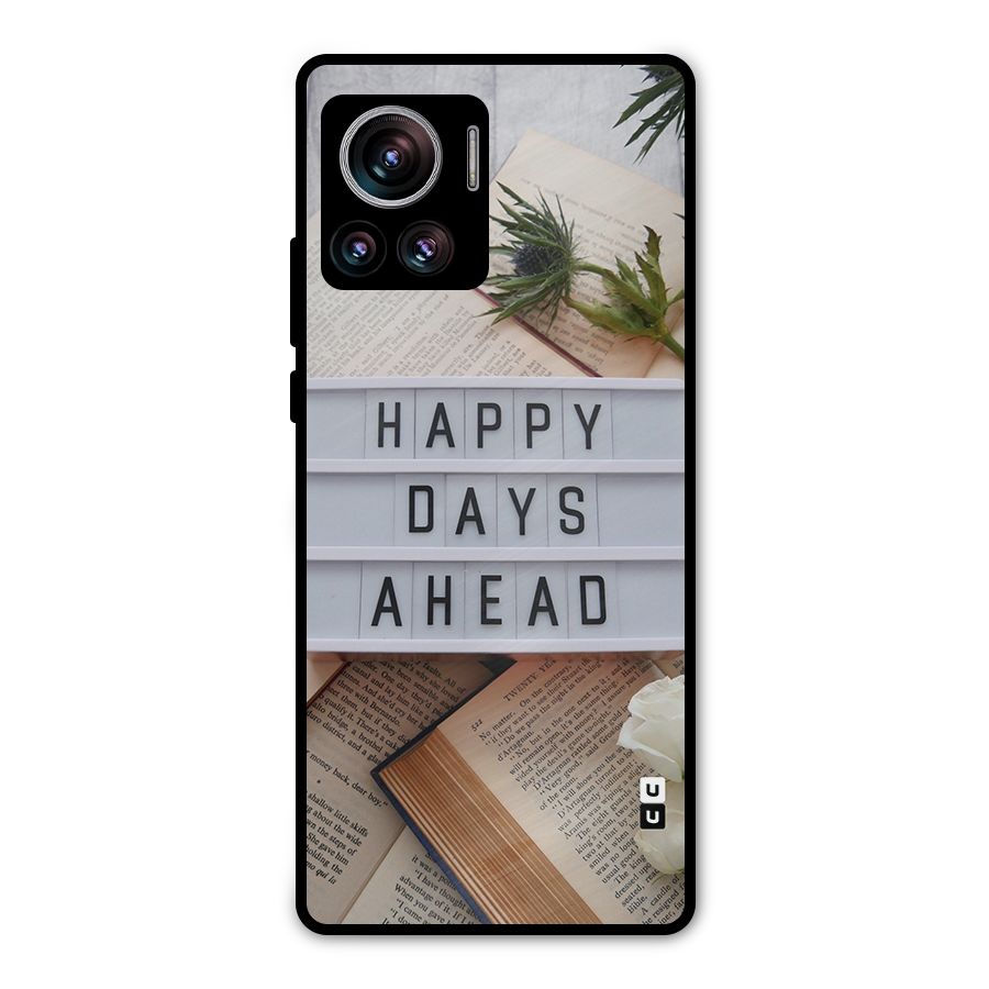 Happy Days Ahead Metal Back Case for Motorola Edge 30 Ultra
