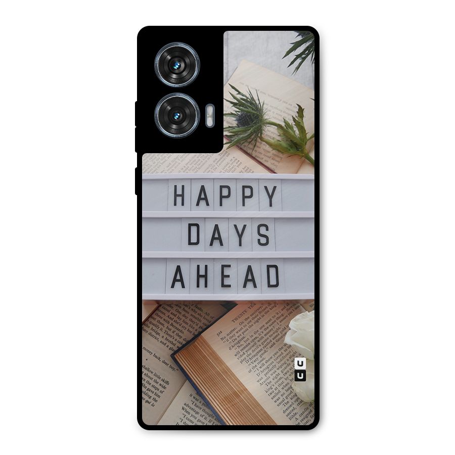 Happy Days Ahead Metal Back Case for Motorola Edge 50 Fusion