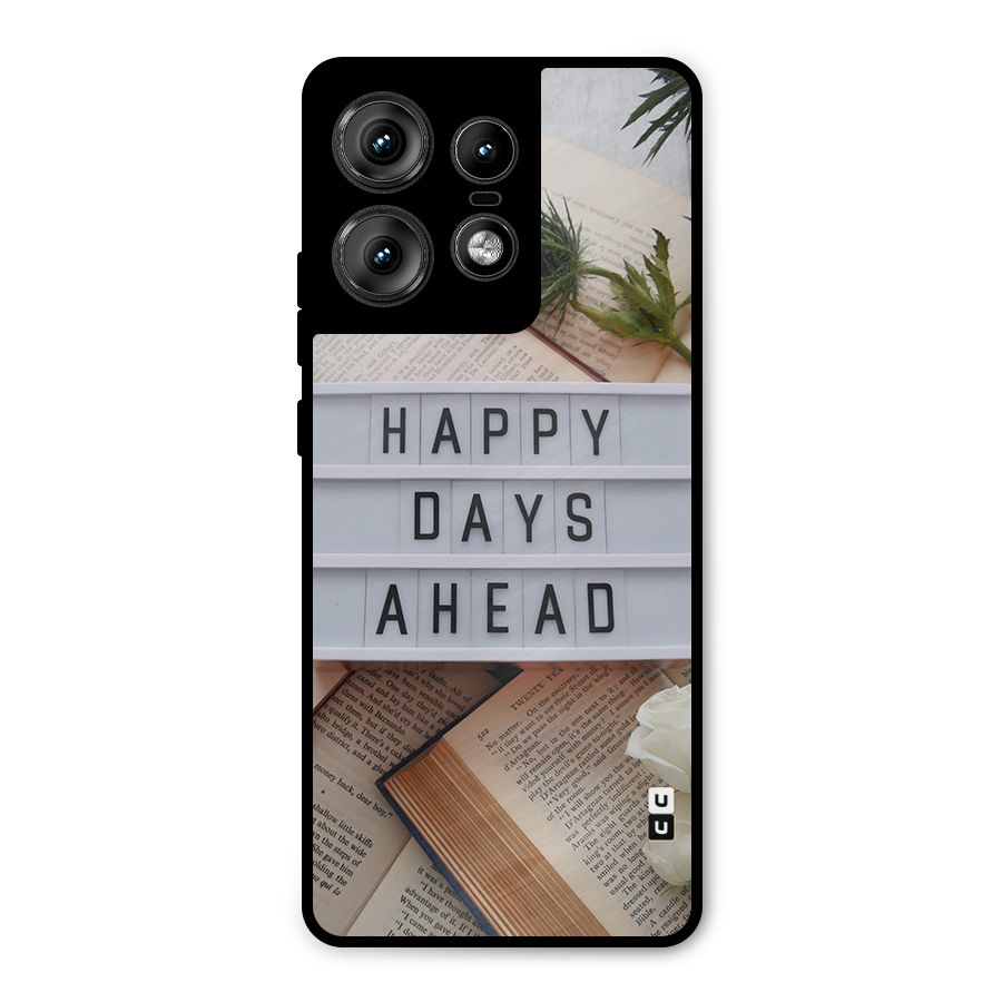 Happy Days Ahead Metal Back Case for Motorola Edge 50 Pro