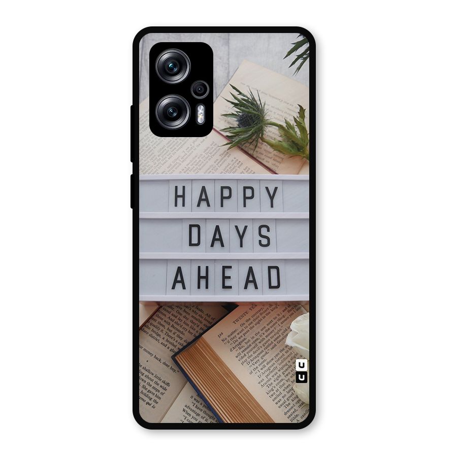 Happy Days Ahead Metal Back Case for Redmi K50i