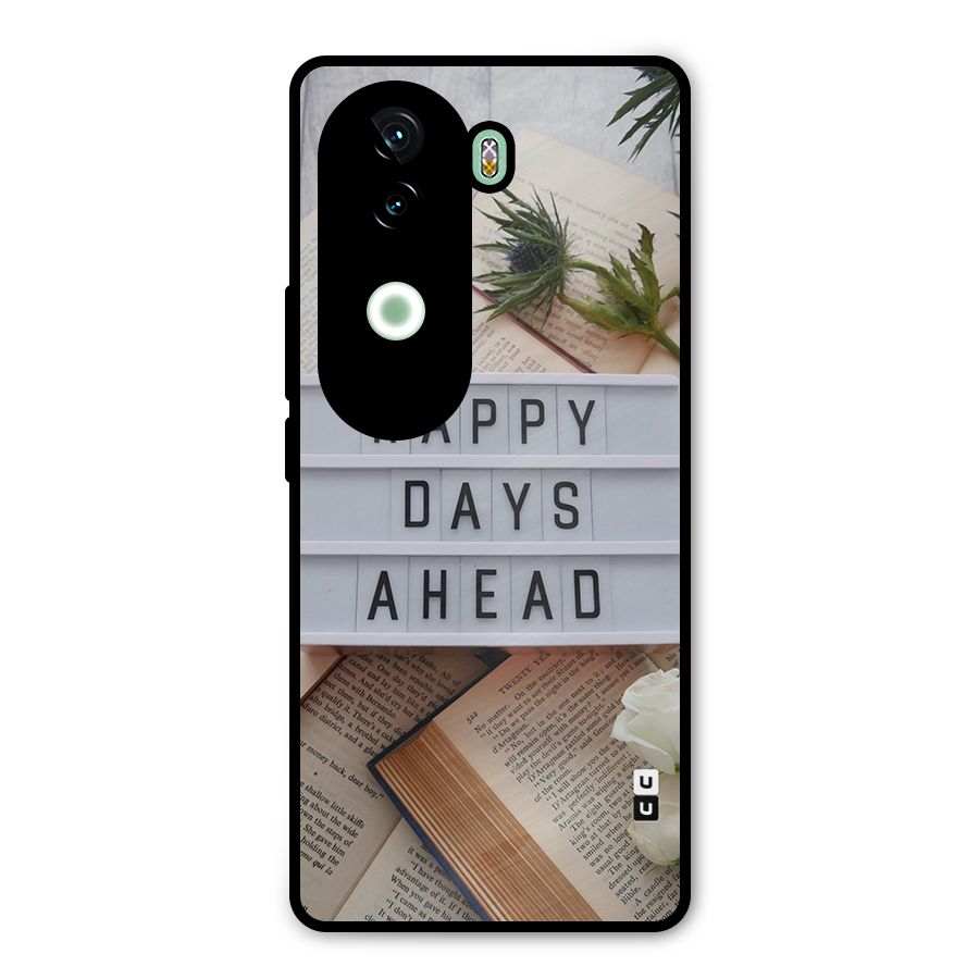 Happy Days Ahead Metal Back Case for iQOO Z9s