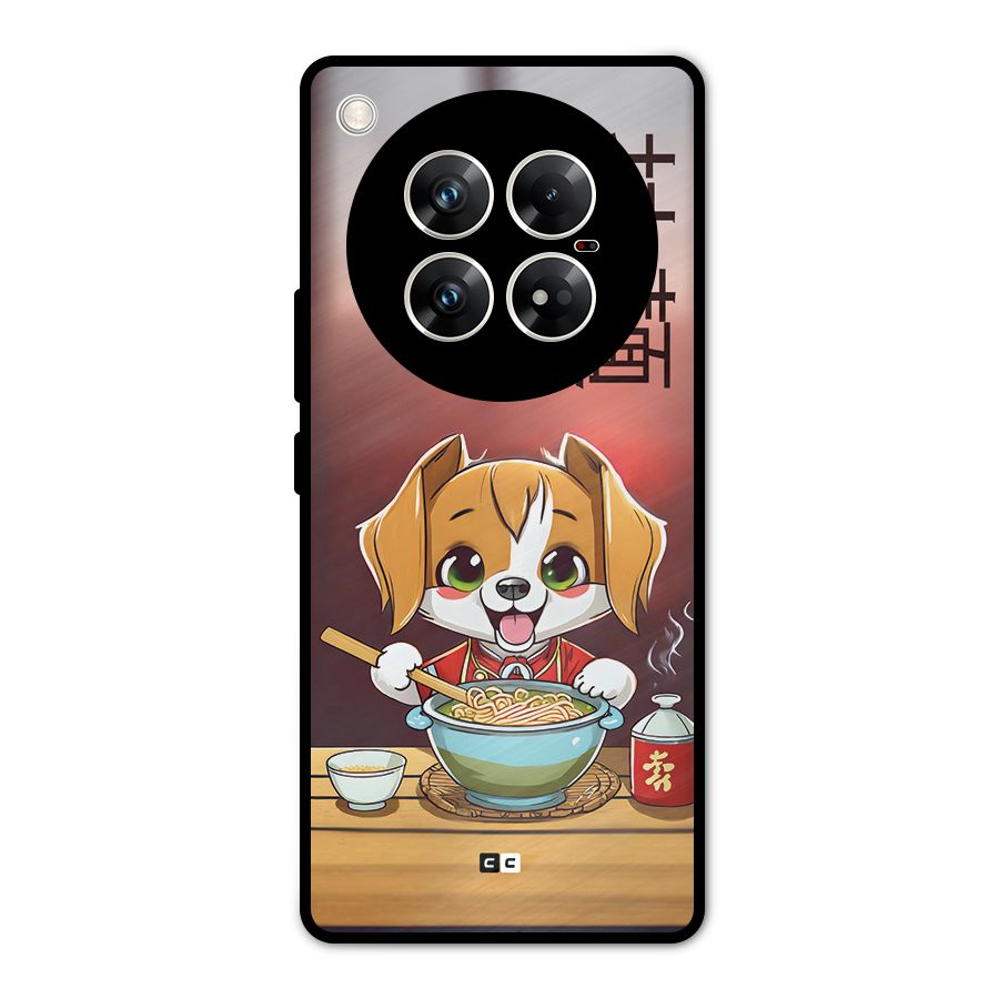 Happy Dog Cooking Metal Back Case for Infinix Zero 40 5G