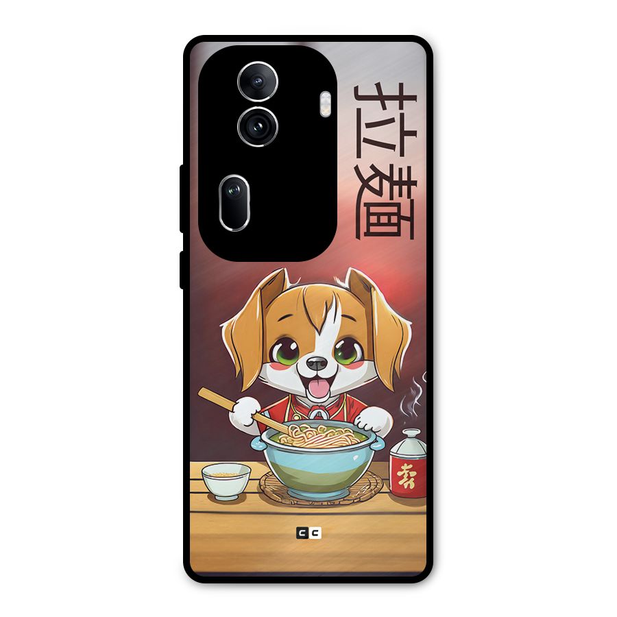Happy Dog Cooking Metal Back Case for Oppo Reno11 Pro 5G