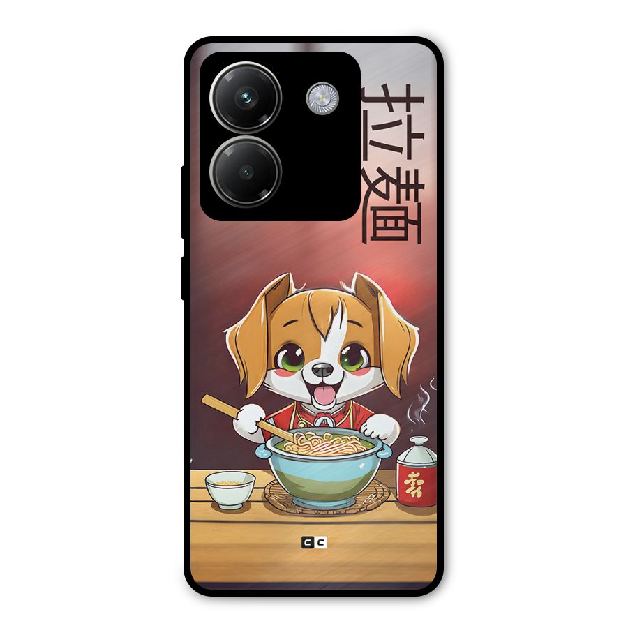 Happy Dog Cooking Metal Back Case for Poco M7 Pro 5G