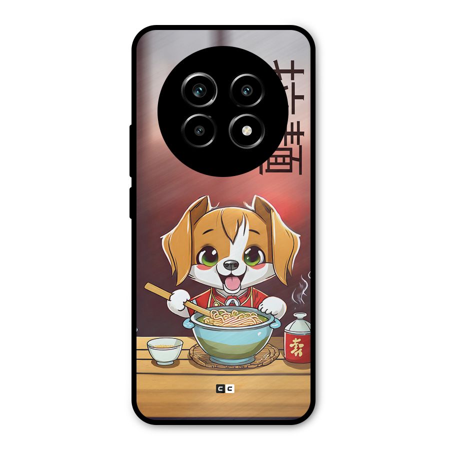 Happy Dog Cooking Metal Back Case for Realme 14 Pro Lite