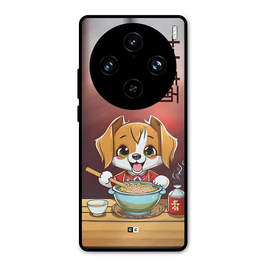 Happy Dog Cooking Metal Back Case for Vivo X100 Pro