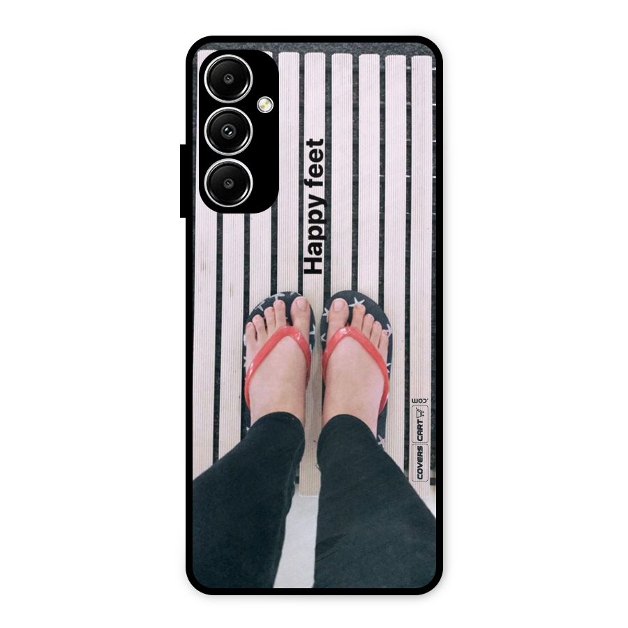 Happy Feet Metal Back Case for Galaxy A05s