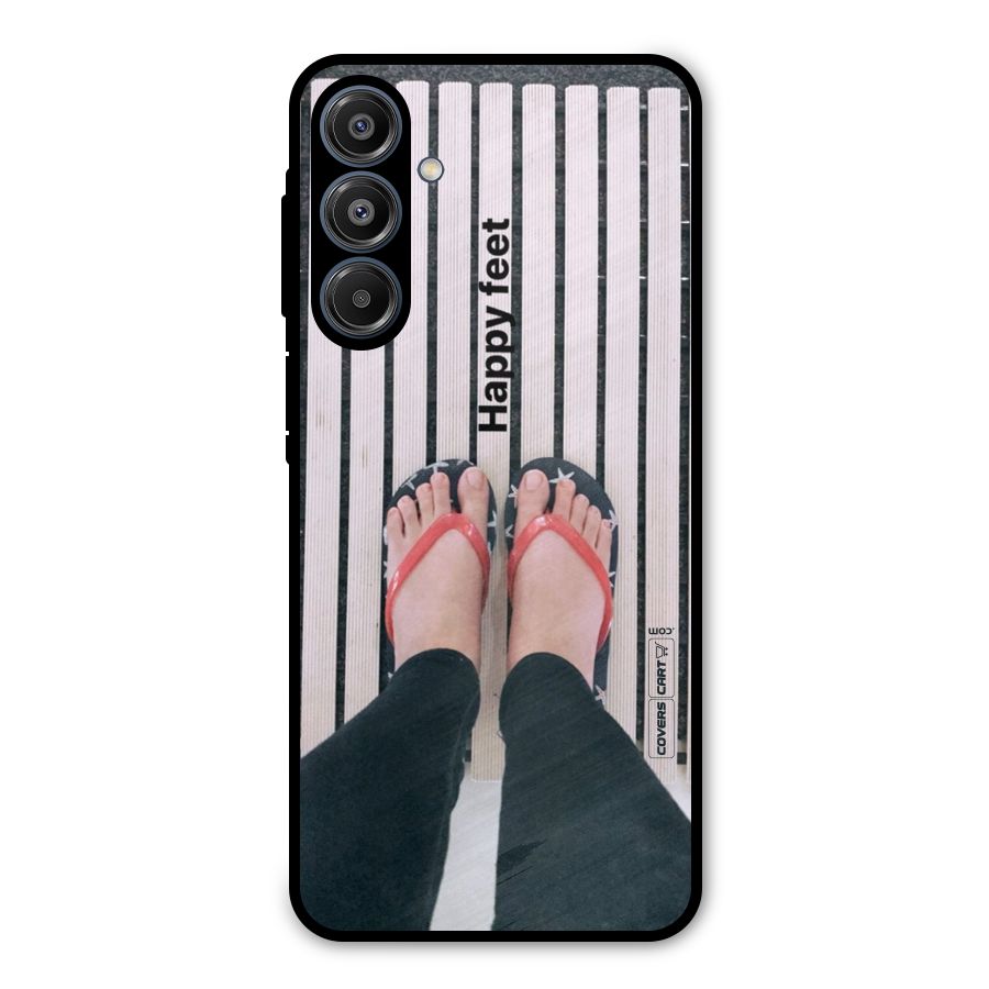 Happy Feet Metal Back Case for Galaxy A16 5G