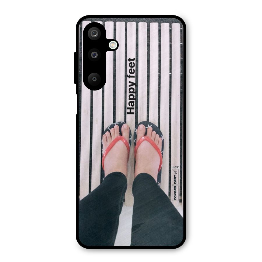 Happy Feet Metal Back Case for Galaxy M16