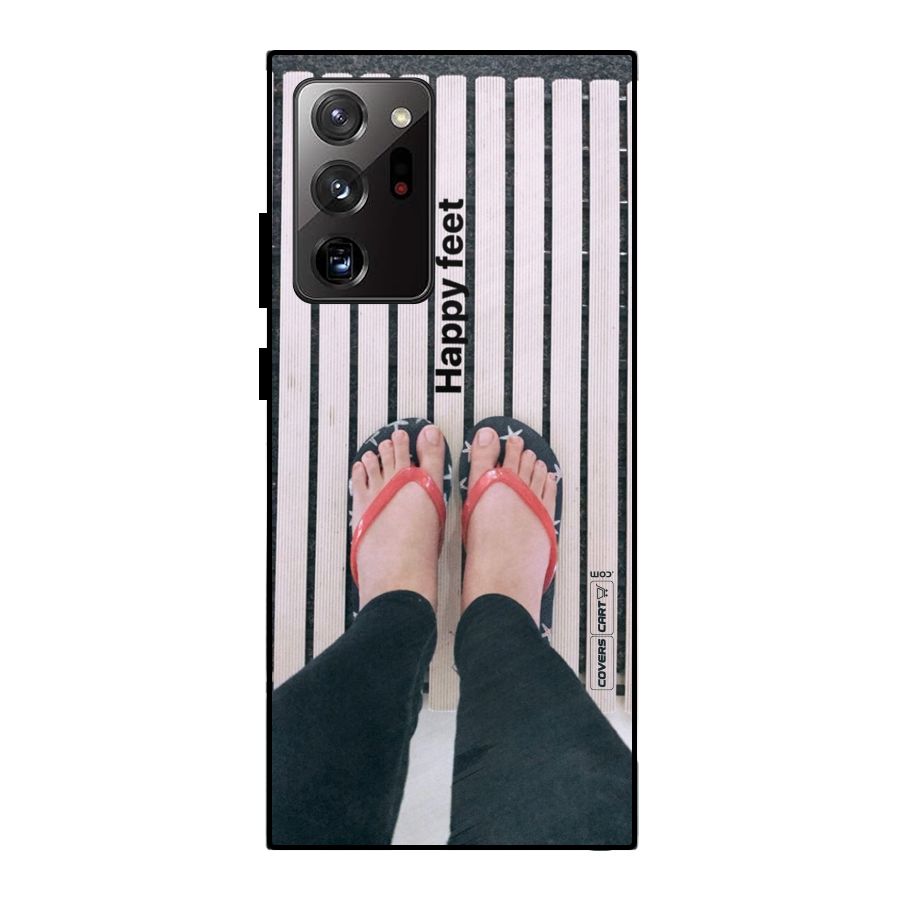 Happy Feet Metal Back Case for Galaxy Note 20 Ultra